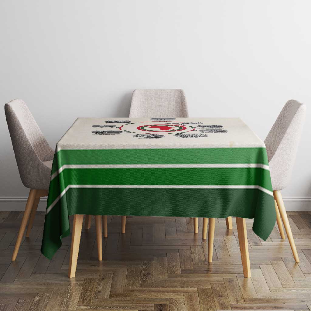 Black History Milestones - African Timeline Tablecloth
