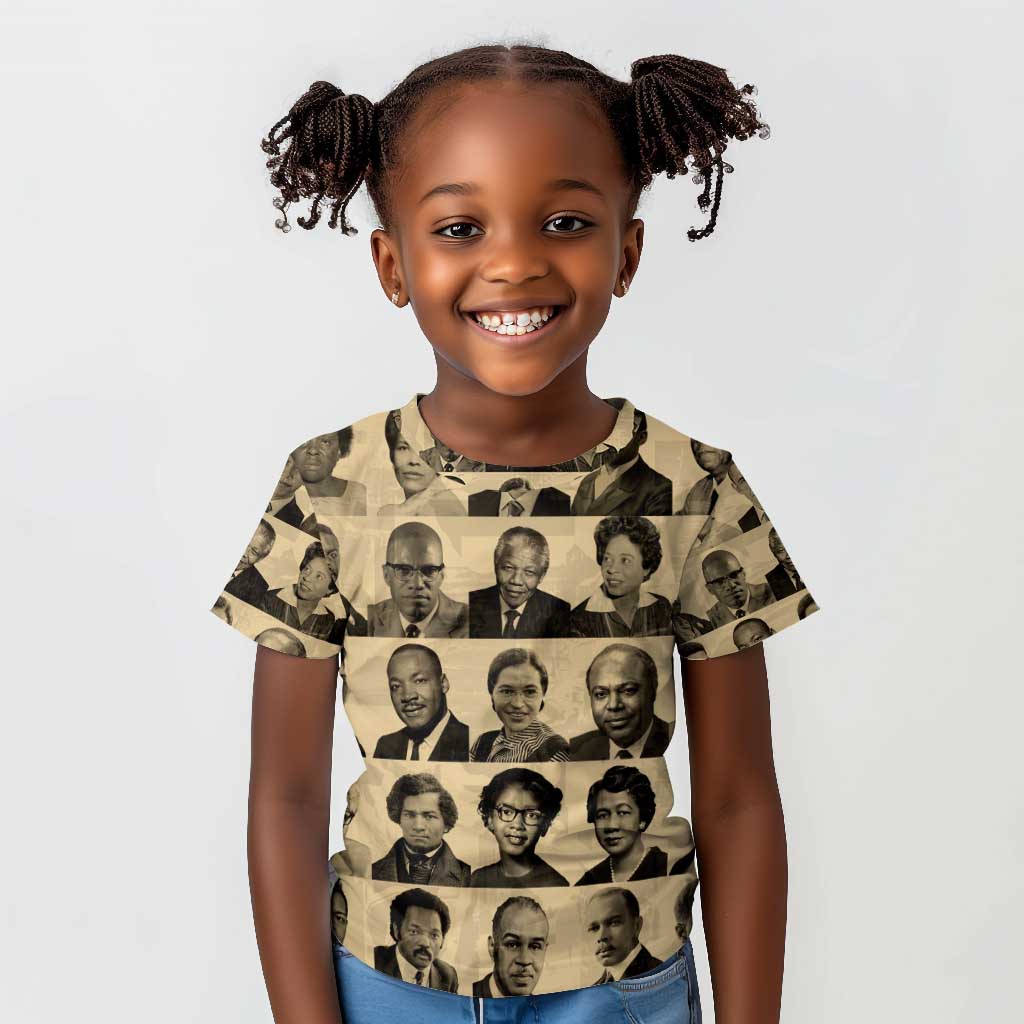 Civil Rights Leaders Kid T shirt African-American