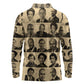 Civil Rights Leaders Long Sleeve Polo Shirt African-American