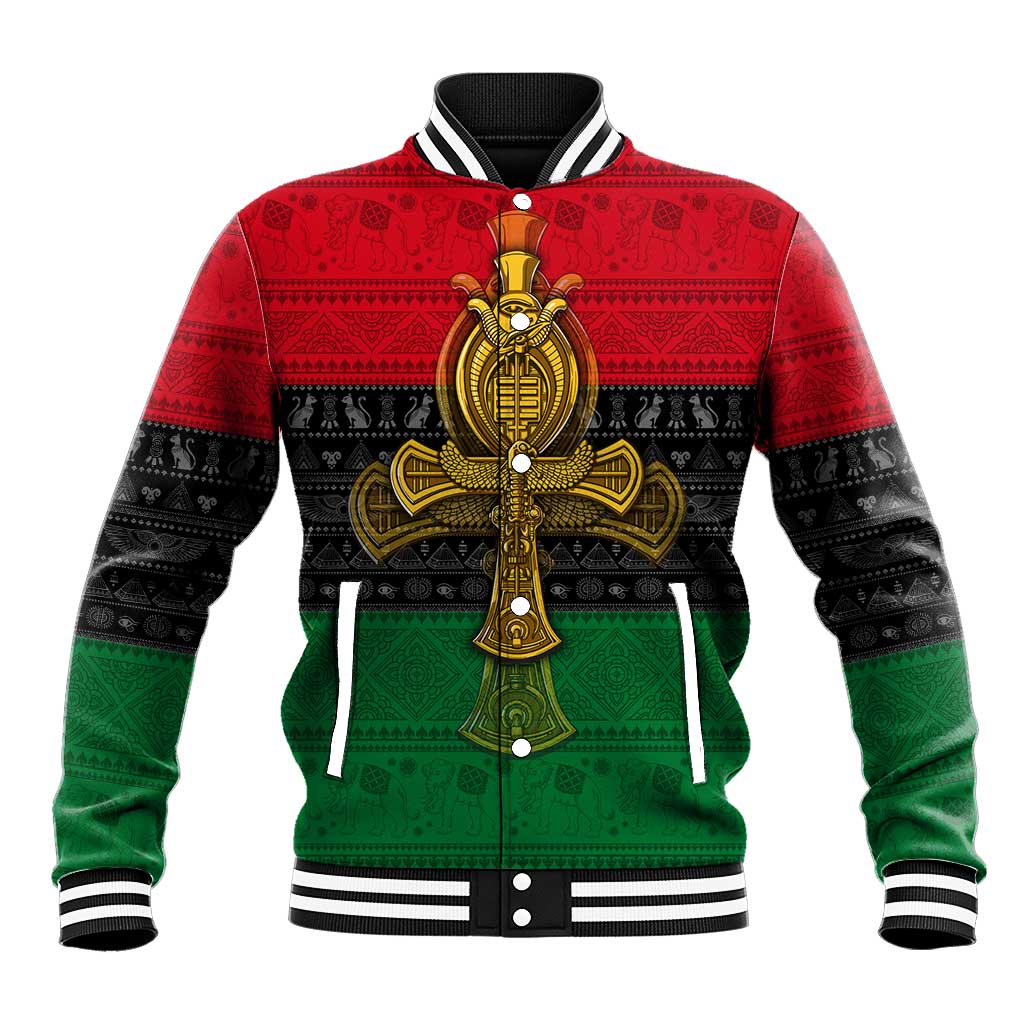 Pan African Ankh Baseball Jacket