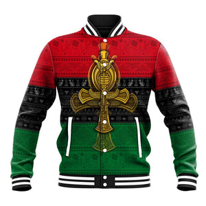 Pan African Ankh Baseball Jacket