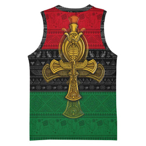 Pan African Ankh Basketball Jersey - African Pride