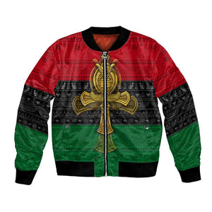 Pan African Ankh Bomber Jacket