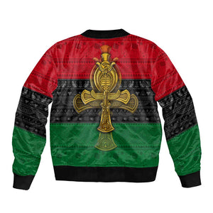 Pan African Ankh Bomber Jacket