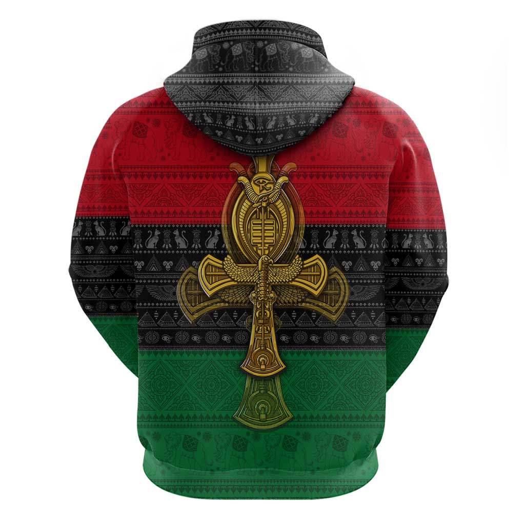 Pan African Ankh Hoodie