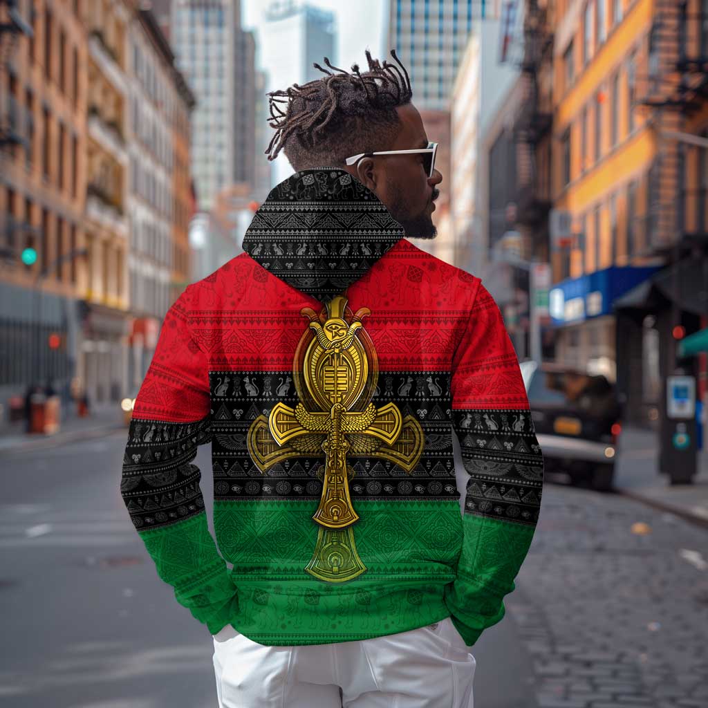 Pan African Ankh Hoodie