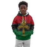 Pan African Ankh Kid Hoodie