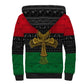 Pan African Ankh Sherpa Hoodie