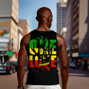 Reggae One Love Men Tank Top African