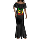 Reggae One Love Mermaid Dress African