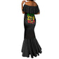 Reggae One Love Mermaid Dress African