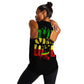 Reggae One Love Women Racerback Tank African