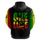 Reggae One Love Zip Hoodie African
