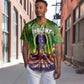 I'm Blunt African Baseball Jersey Black Women Mandala
