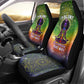 I'm Blunt African Car Seat Cover Black Women Mandala