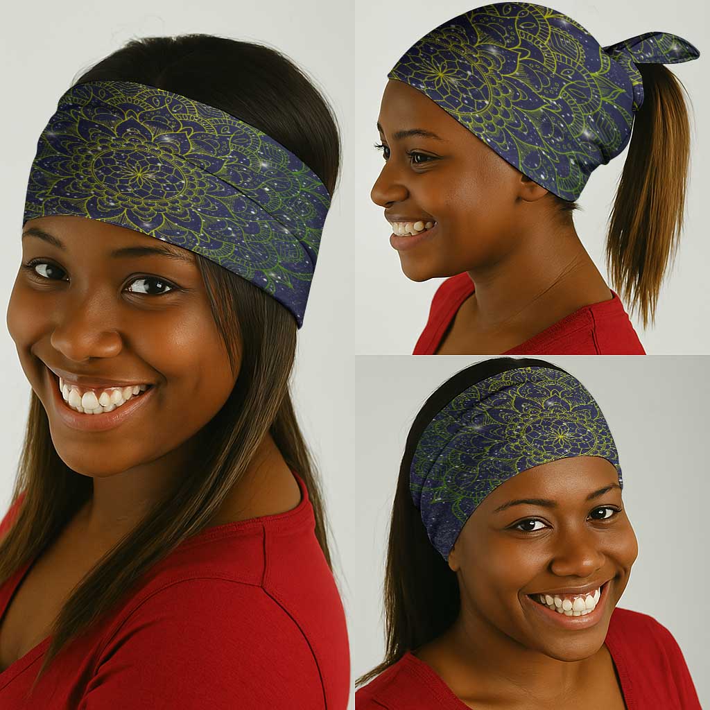 I'm Blunt African Neck Gaiter Black Women Mandala - African Pride