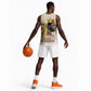 Lion Black King Basketball Jersey African Heritage - African Pride