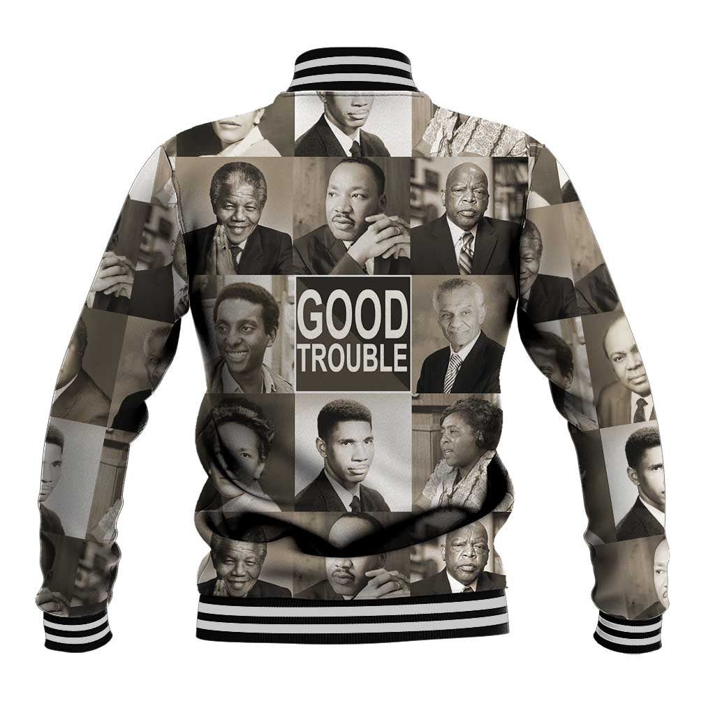 Good Trouble Baseball Jacket Civil Rights Leaders DT02