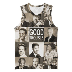 Good Trouble Basketball Jersey Civil Rights Leaders - African Pride
