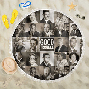 Good Trouble Beach Blanket Civil Rights Leaders