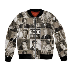 Good Trouble Bomber Jacket Civil Rights Leaders