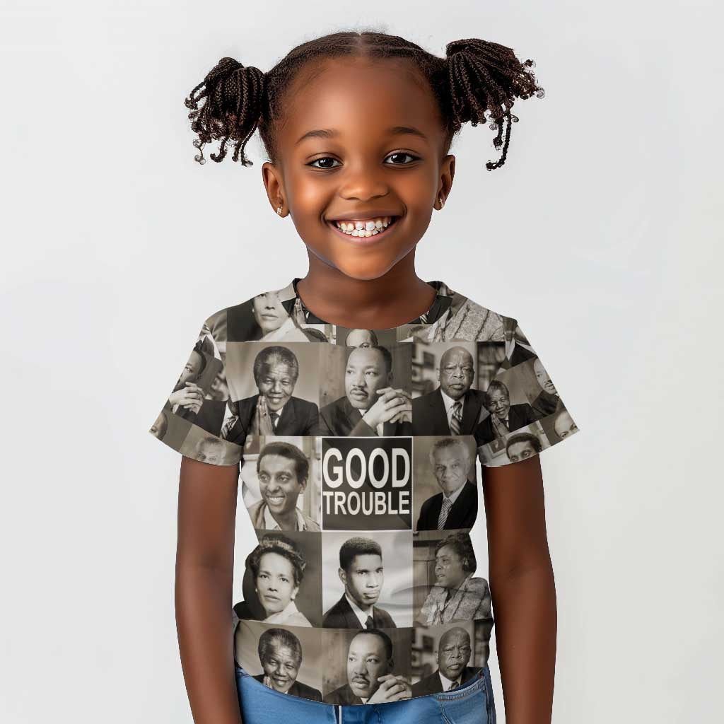 Good Trouble Kid T shirt Civil Rights Leaders