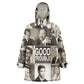 Good Trouble KId Wearable Blanket Hoodie Civil Rights Leaders
