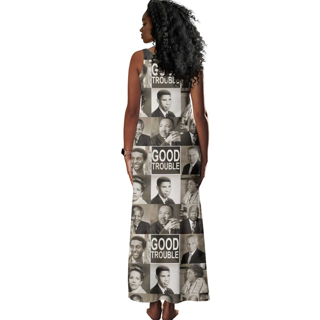 Good Trouble Tank Maxi Dress Civil Rights Leaders