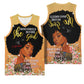 Personalized African Black Women Basketball Jersey She Who Kneels Before God - African Pride