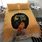 Personalized African Black Women Bedding Set She Who Kneels Before God