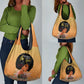Personalized African Black Women Grocery Bag She Who Kneels Before God