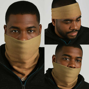 African Black Women Neck Gaiter She Who Kneels Before God - African Pride