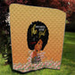 Personalized African Black Women Quilt She Who Kneels Before God