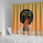 Personalized African Black Women Shower Curtain She Who Kneels Before God
