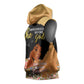 Personalized African Black Women Sleeveless Hoodie She Who Kneels Before God - African Pride