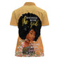 Personalized African Black Women Women Polo Shirt She Who Kneels Before God
