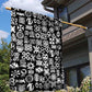 African Adinkra Garden Flag - Mixed Pattern Symbols