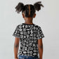 African Adinkra Kid T shirt - Mixed Pattern Symbols