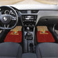 Proud African Car Mats - Hand Up Africa Map Art