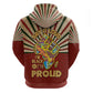 Proud African Hoodie - Hand Up Africa Map Art