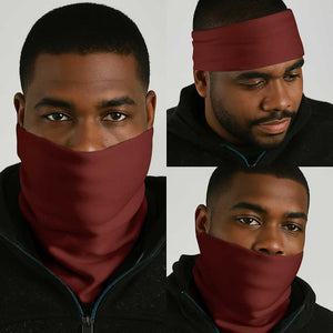Proud African Neck Gaiter - Hand Up Africa Map Art - African Pride