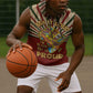 Proud African Sleeveless Hoodie - Hand Up Africa Map Art - African Pride