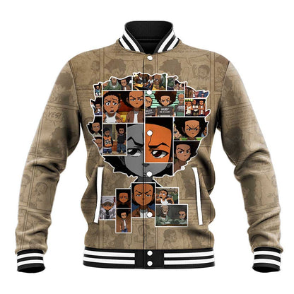 Honoring Huey Freeman - African American Baseball Jacket DT02