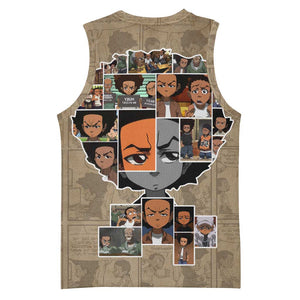 Honoring Huey Freeman - African American Basketball Jersey - African Pride