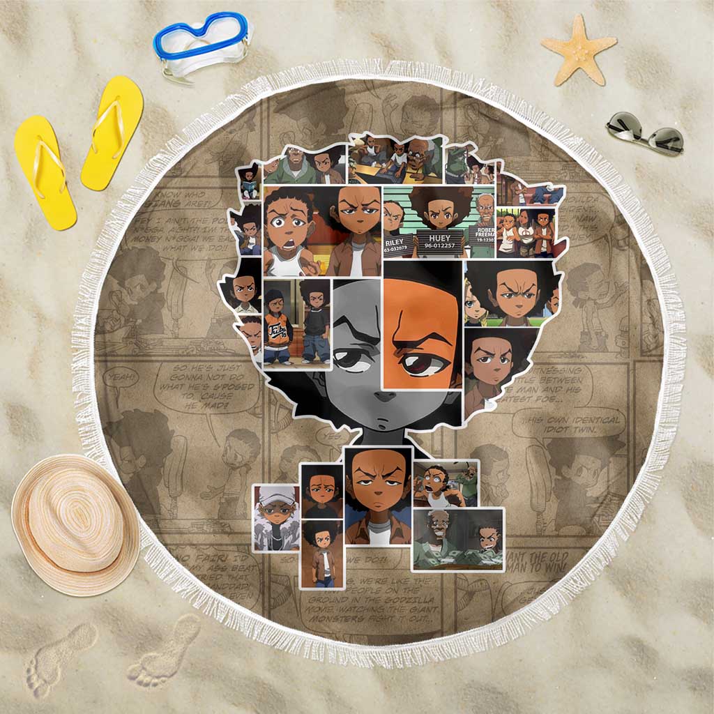Honoring Huey Freeman - African American Beach Blanket