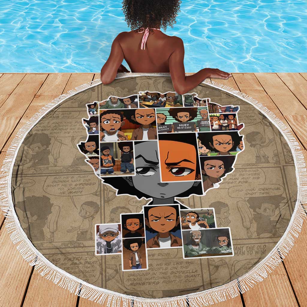 Honoring Huey Freeman - African American Beach Blanket