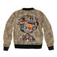 Honoring Huey Freeman - African American Bomber Jacket