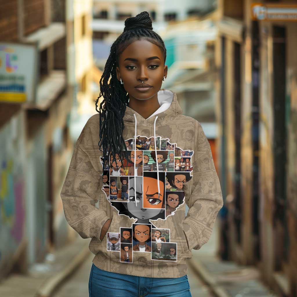 Honoring Huey Freeman - African American Hoodie