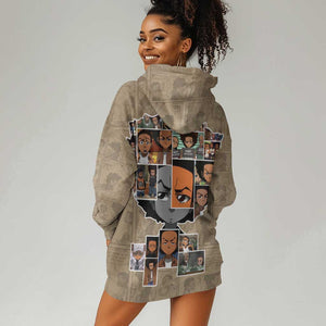 Honoring Huey Freeman - African American Hoodie Dress