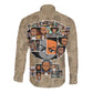 Honoring Huey Freeman - African American Long Sleeve Button Shirt